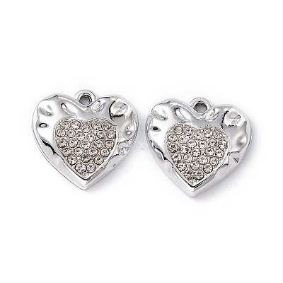 Alloy Rhinestone Pendants PALLOY-P287-17P-02-1