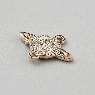 Alloy Dark Blue Enamel Connector Charms FIND-WH20024-40G-1