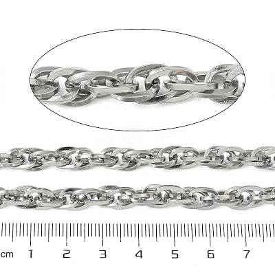 304 Stainless Steel Rope Chains CHS-H025-16P-02-1