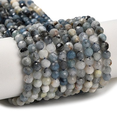 Natural Aquamarine Beads Strands G-H321-A02-02-1