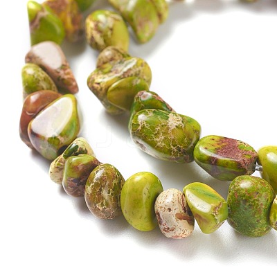 Natural Imperial Jasper Bead Strands G-P444-05-1