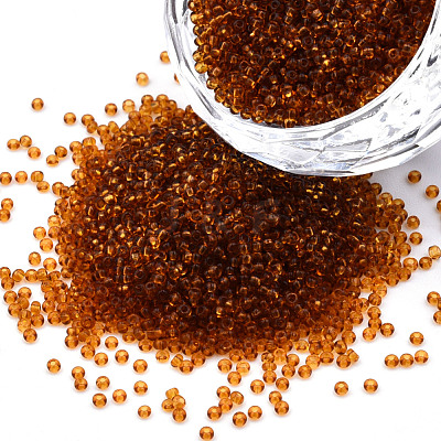 15/0 Transparent Czech Glass Seed Beads SEED-N004-004-17-1