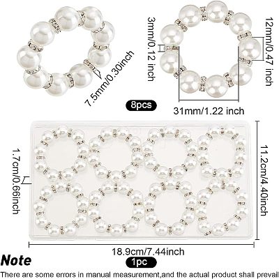 Stretch Napkin Rings AJEW-FG0001-66-1