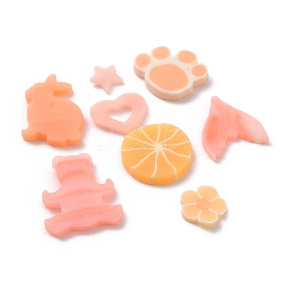 Luminous Handmade Polymer Clay Cabochons CLAY-E003-01A-1
