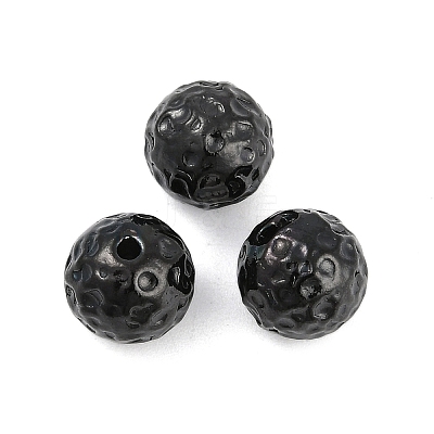 Textured 316 Surgical Stainless Steel Beads STAS-M106-01F-EB-1