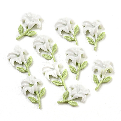 Luminous Opaque Epoxy Resin Decoden Cabochons CRES-M032-02C-1