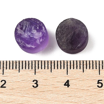 Natural Amethyst Cabochons G-K338-39A-01-1