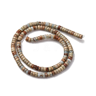 Natural Shoushan Stone Beads Strands G-L624-I10-2x4mm-1