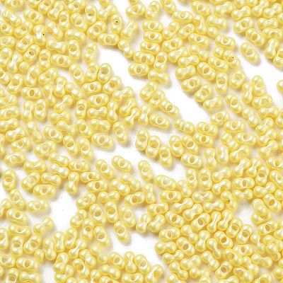 Opaque Colours Glass Seed Beads SEED-A033-06N-1