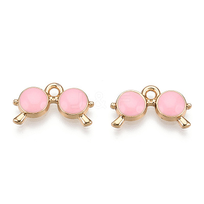 Eco-Friendly Zinc Alloy Pendants ENAM-R051-05-03G-NR-1