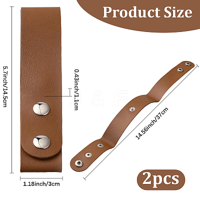 PU Leather Whip Holster AJEW-WH20033-147A-1