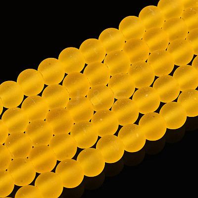 Transparent Glass Beads Strands LS-GLAA-T032-T4mm-MD11-1