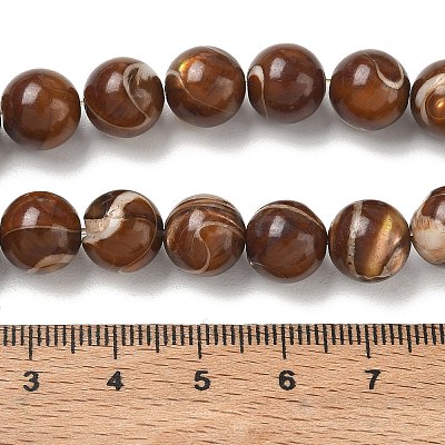 Natural Trochus Shell Beads Strands SH-CBAFEDD-02C-1