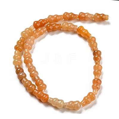 Natural Red Aventurine Beads Strands G-C039-A08-1