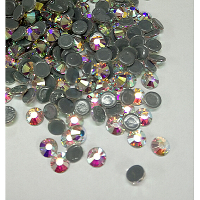 Glass Hotfix Rhinestone RGLA-A019-SS16-101-1