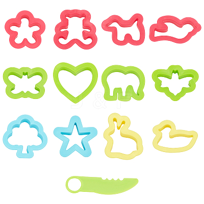 Plasticine Molds Set DIY-WH0215-58-1