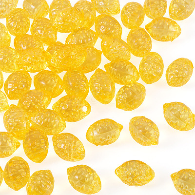 50Pcs Transparent Acrylic Beads TACR-TADJ0001-01A-1