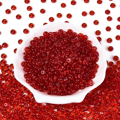 Transparent Colours Glass Seed Beads SEED-N007-39A-05-1