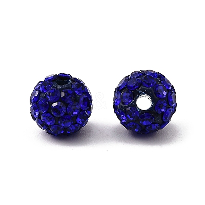 Pave Disco Ball Beads RB-H258-10MM-206-1
