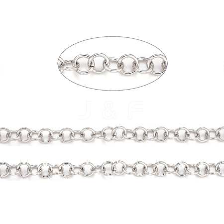 304 Stainless Steel Rolo Chains CHS-F011-08C-P-1