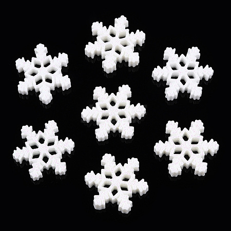 Resin Cabochon RESI-WH0010-09M-1