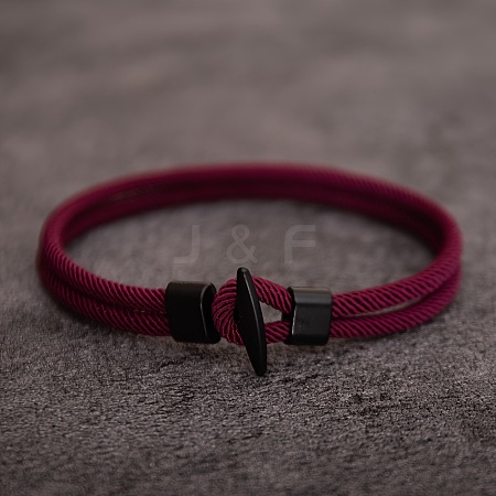 Nylon Cord Bracelets for Men Women WGFB64D-03-1