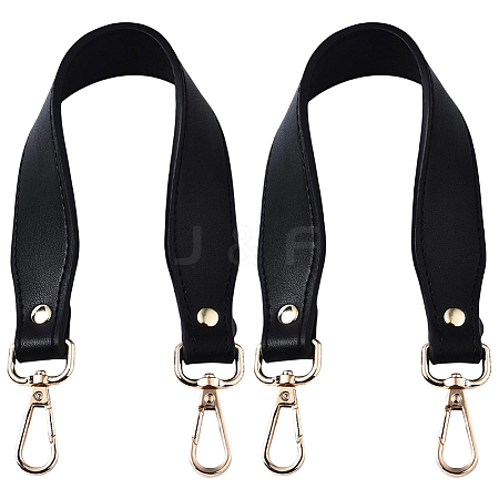 2Pcs PU Leather Bag Handles DIY-CL0002-66C-1