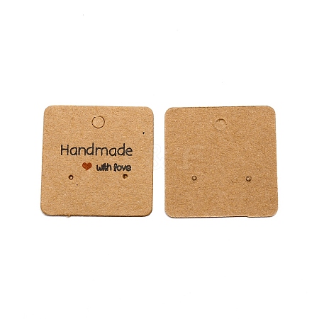 Paper Earring Display Cards X1-CDIS-TAC0009-02A-1