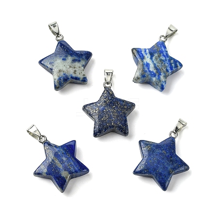 Natural Lapis Lazuli Pendants GG-K002-10L-1