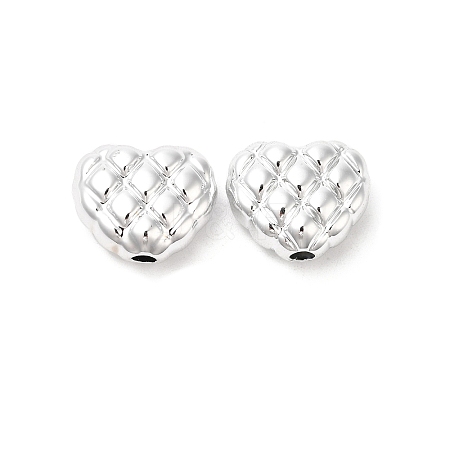 Plating CCB Plastic Waffle Beads LS-X-PACR-C004-08P-1
