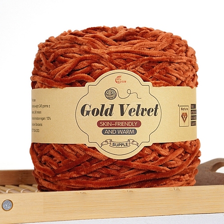 Wool and Velvet Yarn PW-WG6424A-15-1