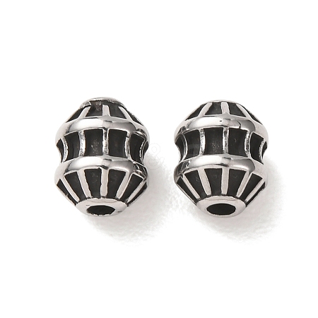 304 Stainless Steel Beads SA-CBA9DCB-07AS-1