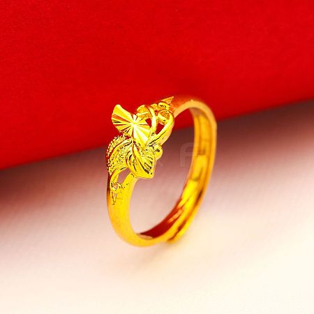 Alloy with Brass Finger Rings FS-WG26B4E-07-1