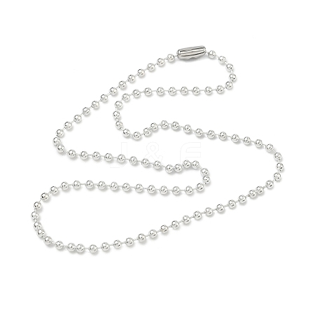 Iron Ball Chains Necklace Making NJEW-PH01403-1
