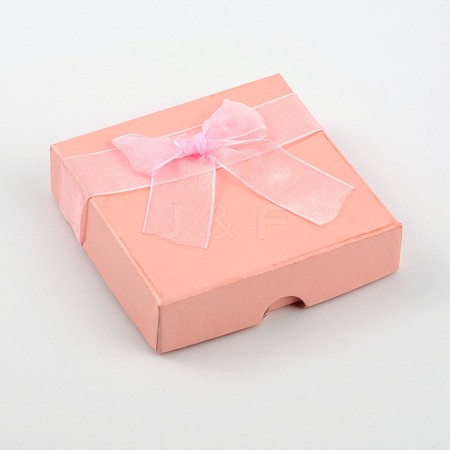 Square Cardboard Bracelet Box CON-O004-01B-1