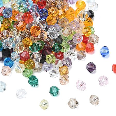 Imitation Austrian Crystal Beads SWAR-F022-4x4mm-M-1