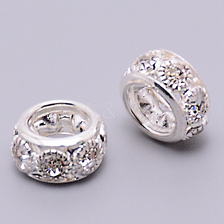 Alloy Crystal Rhinestone Beads PALLOY-WH0081-52A-02-1