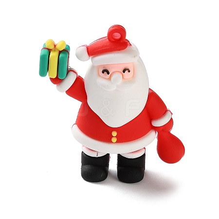 Christmas Theme PVC Pendants FIND-A056-01G-1