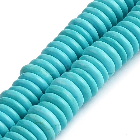 Natural Howlite Beads Strands G-H087-A01-01-1