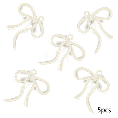 5Pcs Baking Paint Alloy Pendants FIND-YW0009-10A-1