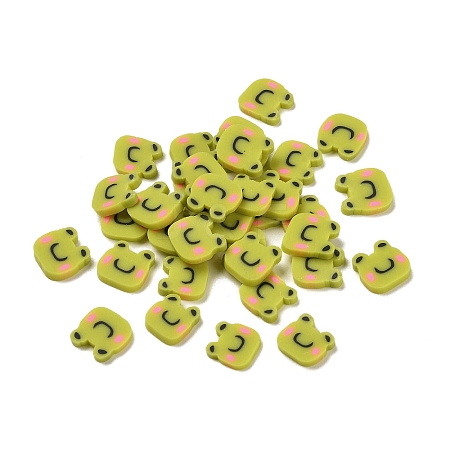 Handmade Polymer Clay Cabochons CLAY-B005-05-1