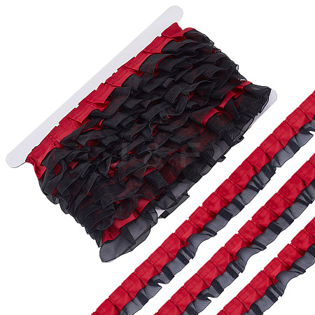 7.5 Yards Double Polyester Lace Trim for Sewing Decoration OCOR-HY0001-51D-1