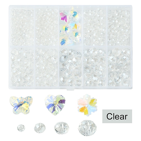 DIY Glass Beads & Charms Jewelry Making Finding Kit DIY-YW0009-03F-1