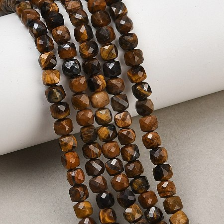 Natural Tiger Eye Beads Strands G-B107-B02-02-1