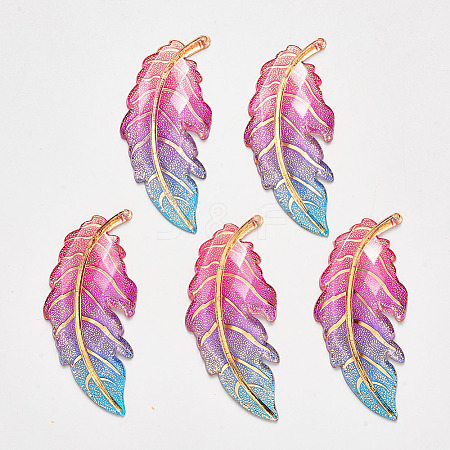 Transparent Acrylic Big Pendants LS-TACR-R140-03A-1