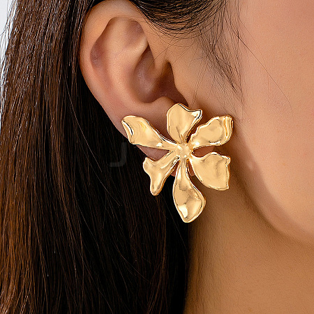 Alloy Stud Earrings for Women WG1DBE6-01-1