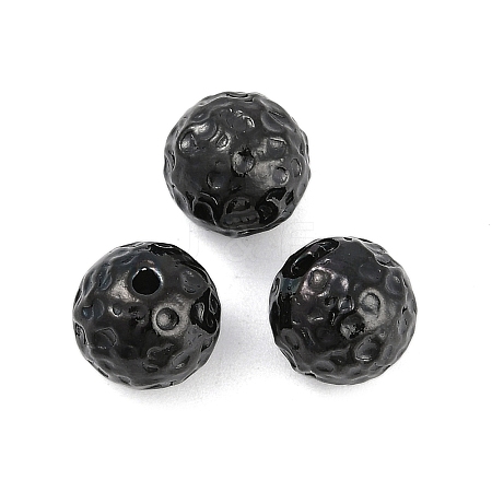 Textured 316 Surgical Stainless Steel Beads STAS-M106-01F-EB-1