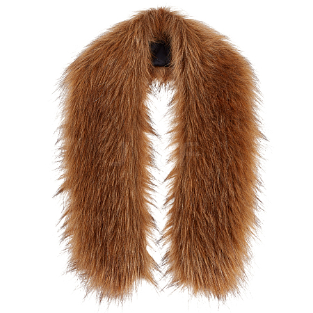 Polyester Faux Fur Collar AJEW-WH0709-230A-1