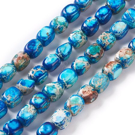 Natural Regalite/Imperial Jasper/Sea Sediment Jasper Beads Strands X-G-Z008-01A-1