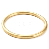 Ion Plating(IP) 304 Stainless Steel Plain Bangles BJEW-G684-03D-G-2